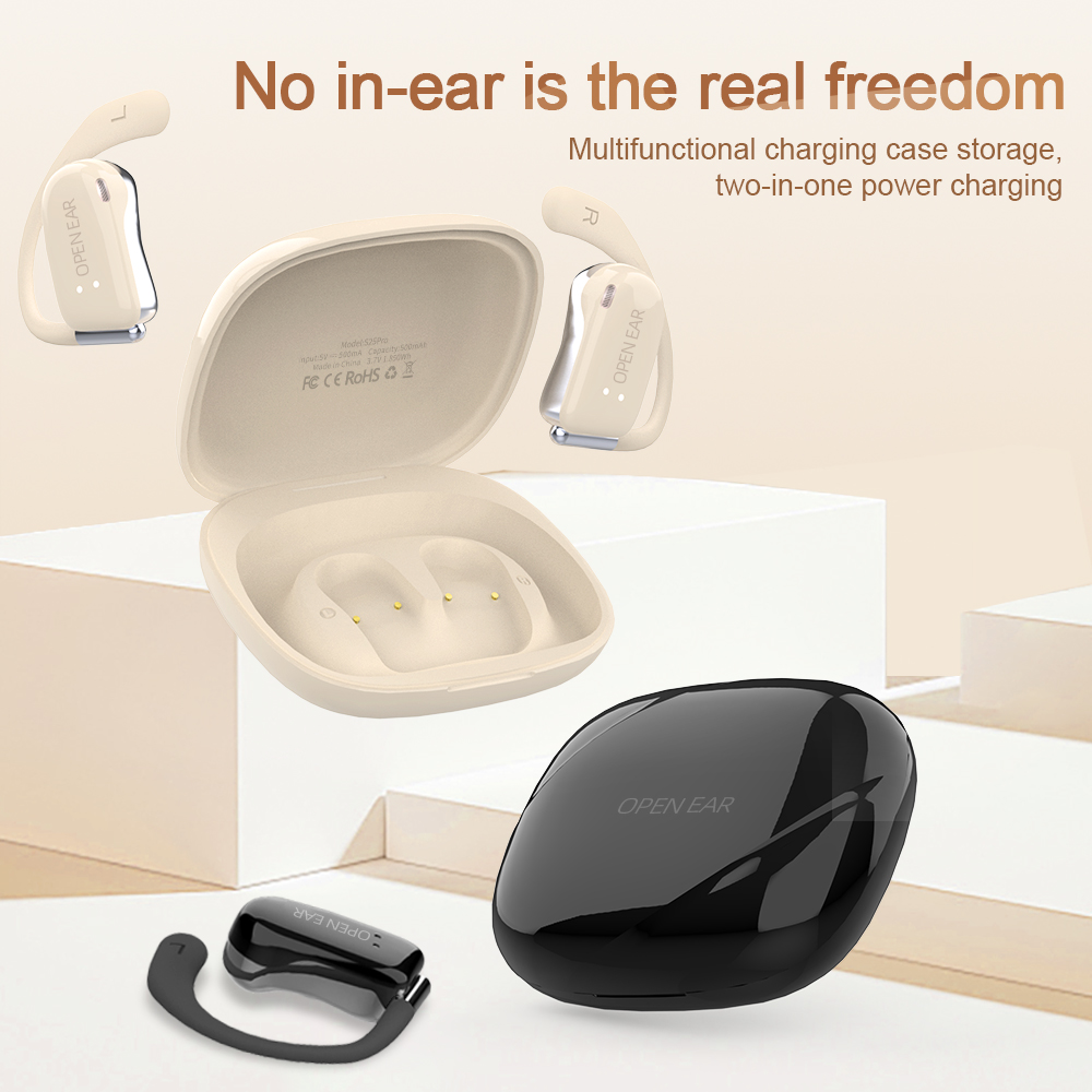 OWS nouveaux écouteurs de sport sans fil Bluetooth écouteurs étanches à oreille ouverte avec Microphone Genre écouteurs
