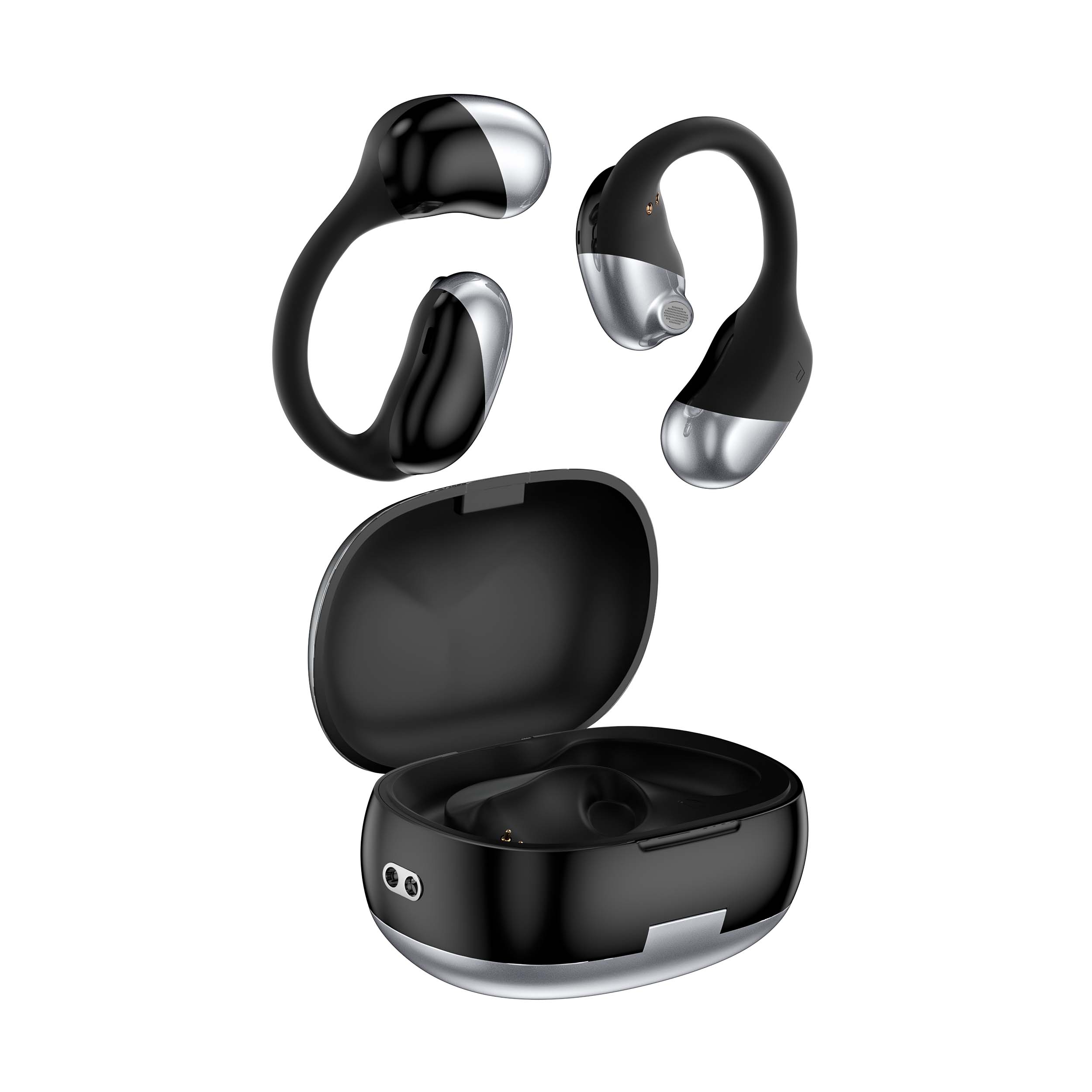 Nouvelle conception OWS antibruit exécutant des écouteurs de sport sans fil Bluetooth à oreille ouverte sur l'oreille